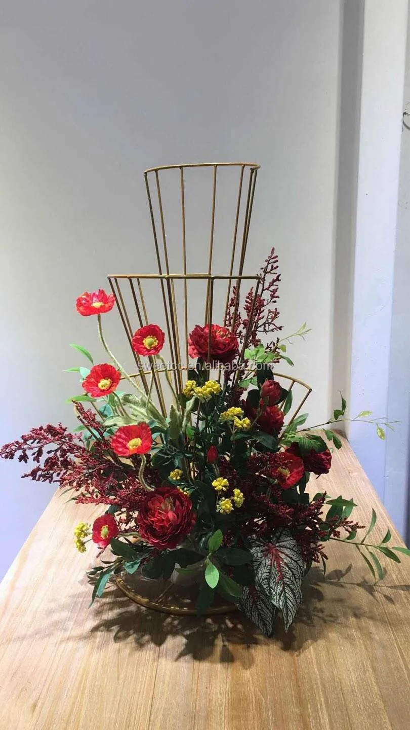2019 fashion design wedding decor flower stand for wedding stage evnt decoration