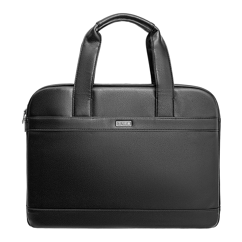 custom logo computer bag waterproof business men  laptop  briefcase OEM leather laptop bags