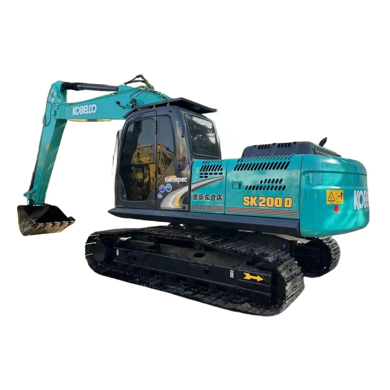 China supplied Used Kobelco 200 excavators  Original 20ton used Kobelco SK200 excavator with Simple Operation for sale