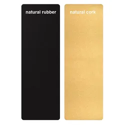 Eco Luxury Ideal for Hot Yoga Power Bikram Ashtanga Sweaty Workouts mandala printing YOGA DESIGN LAB The Cork Yoga Mat