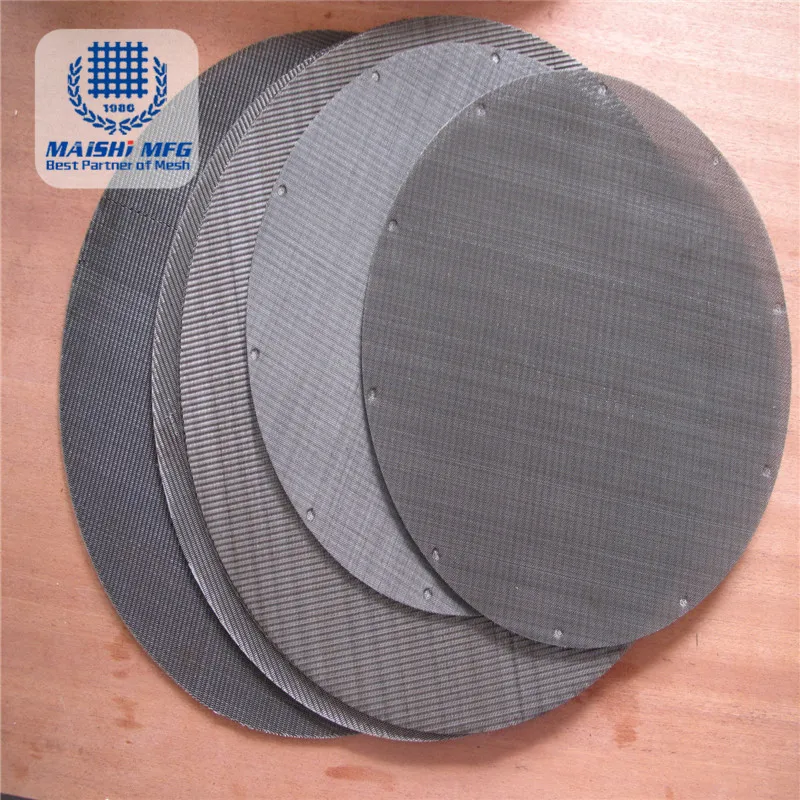 Extruder Screen Mesh Filters for Thermoplastics and Polymer Extrusion