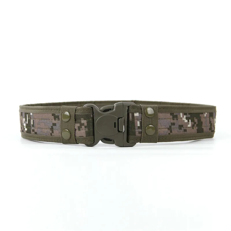 Factory Wholesale Canvas Outdoor Nylon security Tactical Belts  Camouflage Styles for Men Special for  Tactical