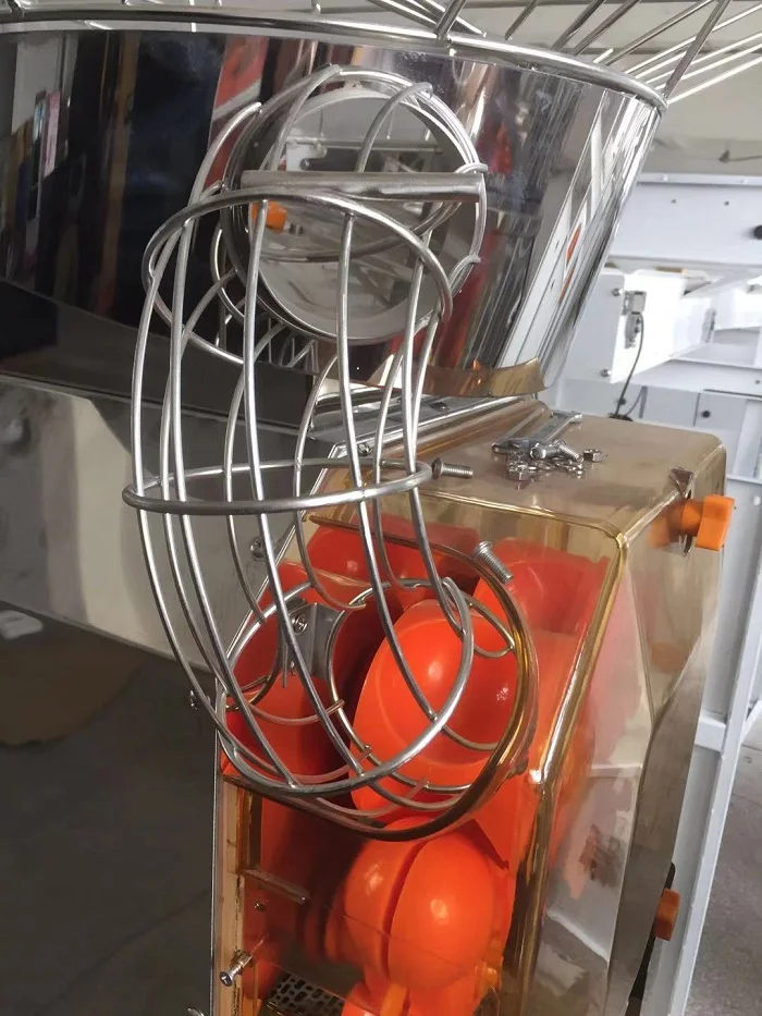 Commercial Orange Juice Machine Maker Auto Orange Lemon Fruit Squeezer Juicer