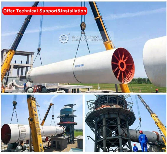 5-25tpd заводская цена небольшая лабораторная Вращающаяся печь для кальцинирования