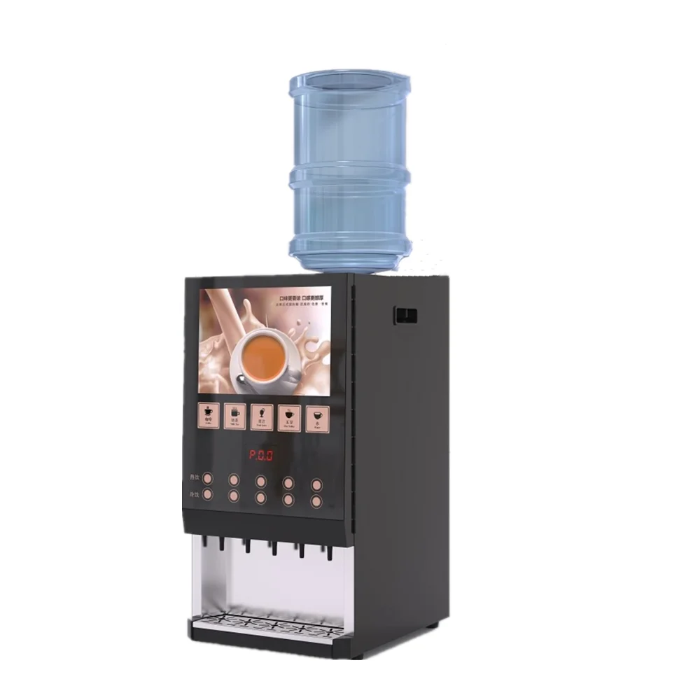 Business Use Multiple Drinks Available Fully Automatic Instant Tea Coffee Vending Machine