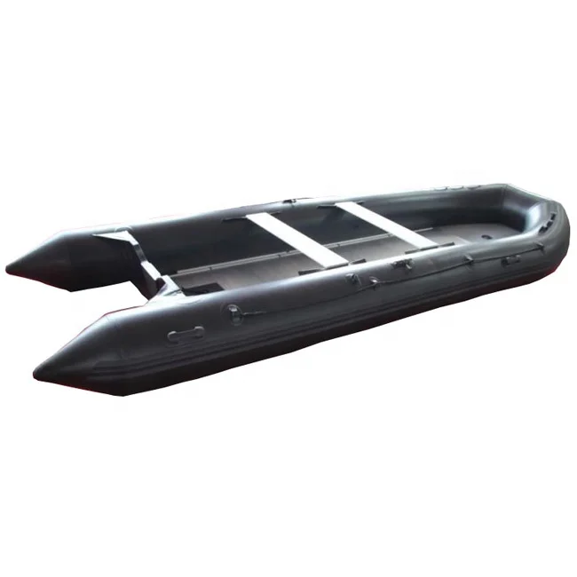 4.7m High Pressure Keel Aluminum Floor Inflatable Orca Rowing Boat