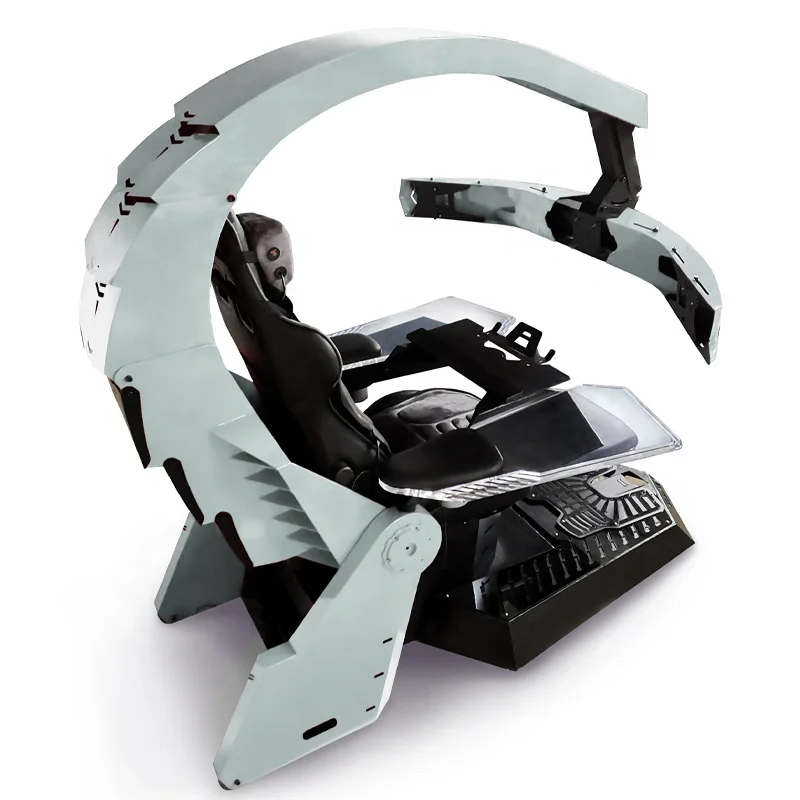 Car Racing Simulator Machine Computer Leather Pu Game Chair Gaming