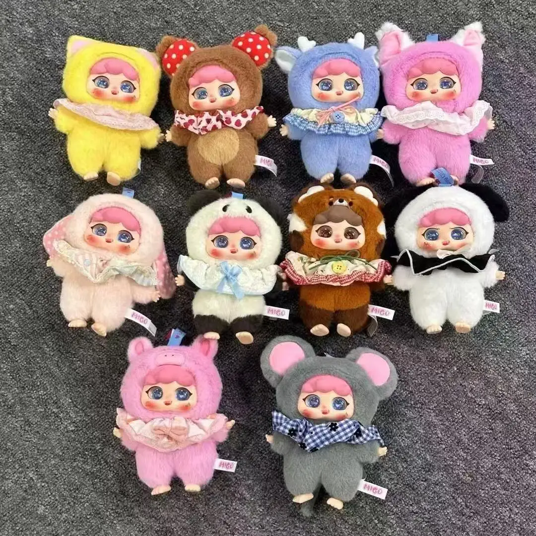 MIGO Bedtime Stories Plush Series Blind Box Trendy Ornament Handmade Doll Cute Girl Birthday Gift Ornament