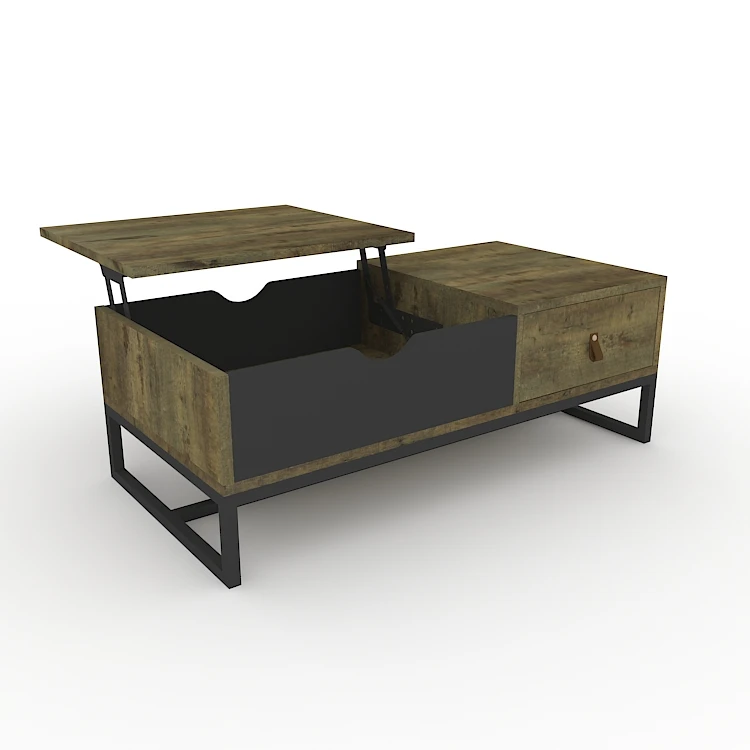vintage style Lift Top Coffee Table With Storage