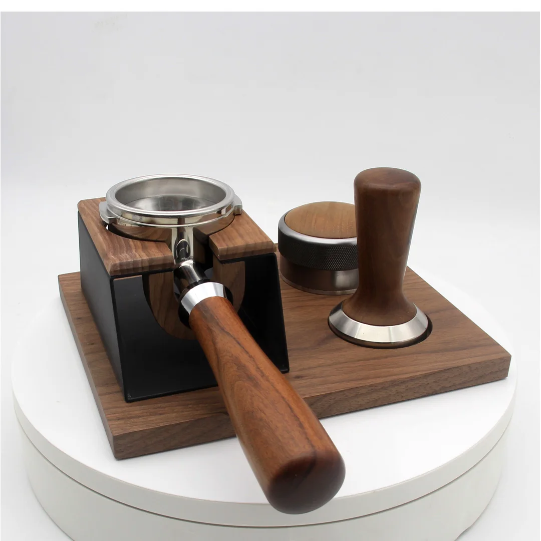 coffee wooden tamper stand stand coffee measure tamper spoon measure tamper black express stand coffee spoon