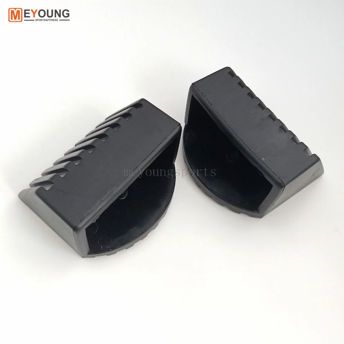 Square Tube Soft Supporting End Cap For  Gym Exercise  Equipment