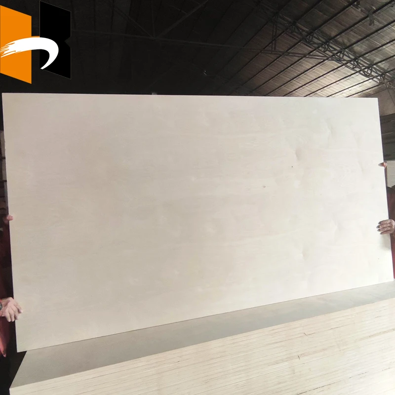 6mm 8mm 15mm 18mm Maple Birch Wood Veneered Laminated Plywood For Toys