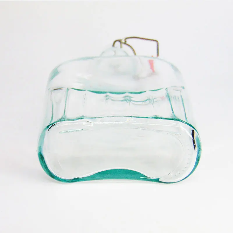 Wholesale Italian Vintage Style Swing Top Flask Glass Bottles 250ml 500ml for Flavored oils Vinegars Sauce