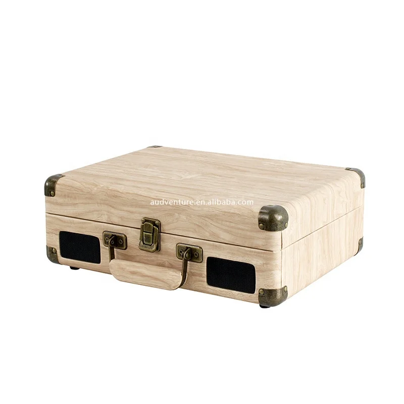 Fashionable and popular portable electric record player with wholesale price