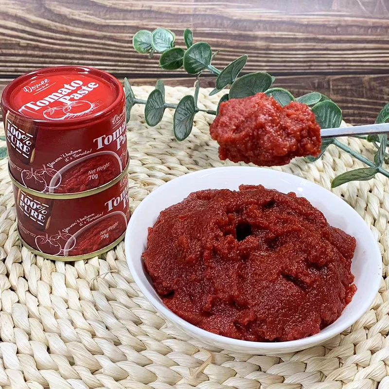Good Quality Tomato Popular Puree tomato 28-30% Brix Ready to Eat Canned Tomato Paste