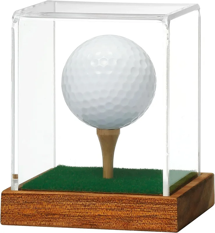 Customized acrylic golf ball display case