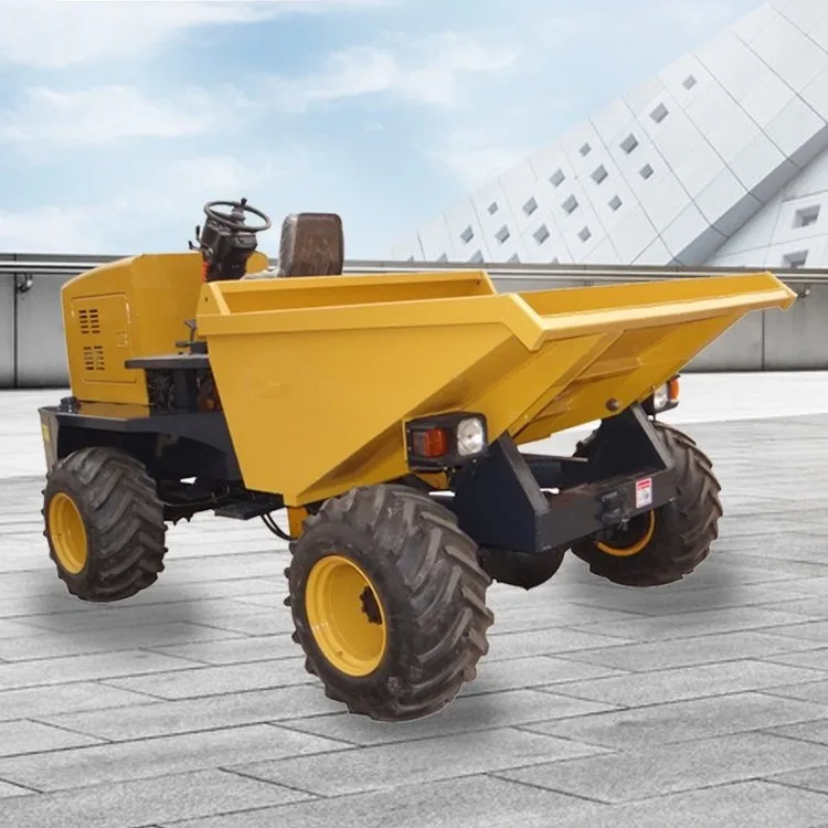 5 Ton Small Site Full Hydraulic Self-loading small engineering dump truck