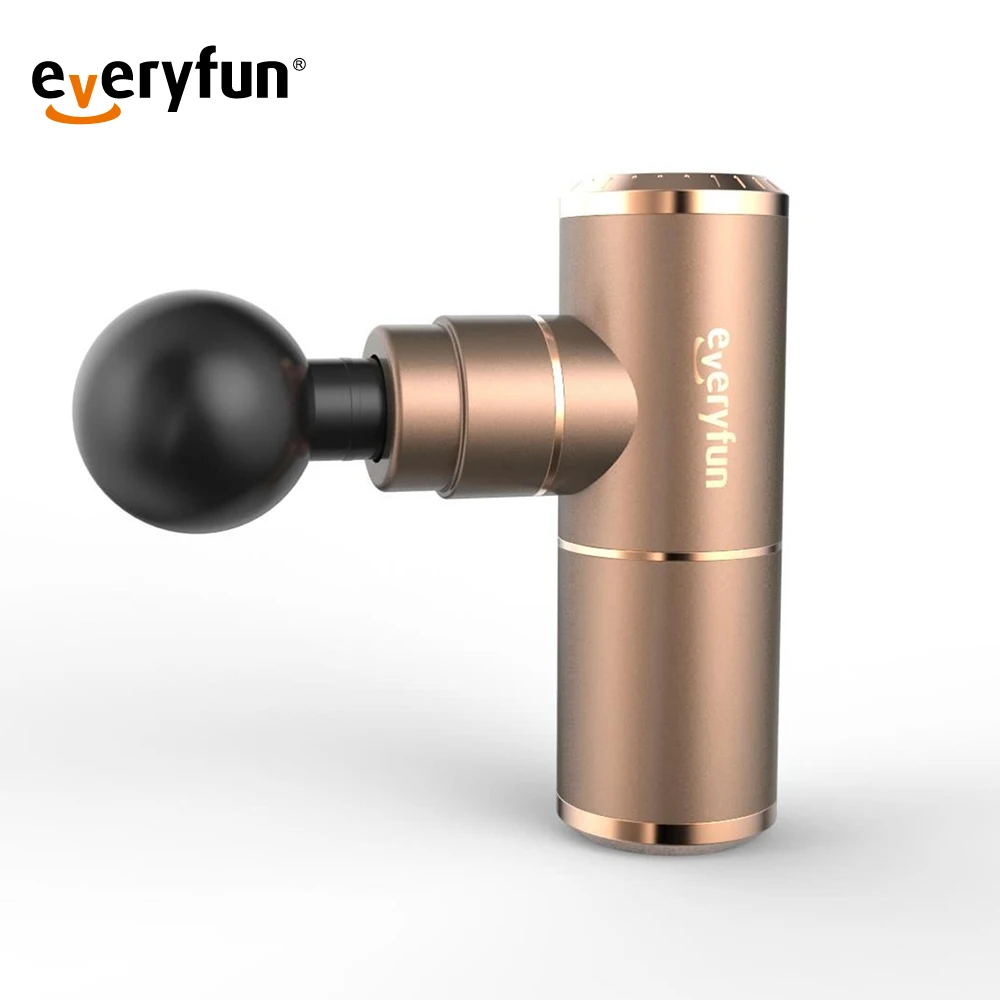  Everyfun 2021 Горячая продажа портативный дорожный мини домашний массажный пистолет с 4