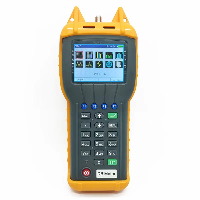 Digital CATV Signal Level Meter MER BER DB Meter TV Field Intensity Meter