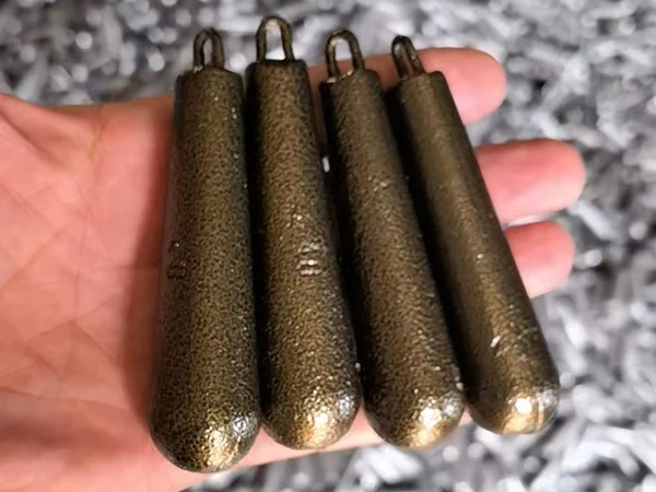 Environmentally Friendly Lead Free Sinker Iron Alloy Sinker Carp Fishing Weight D-type Fishing Sinkers