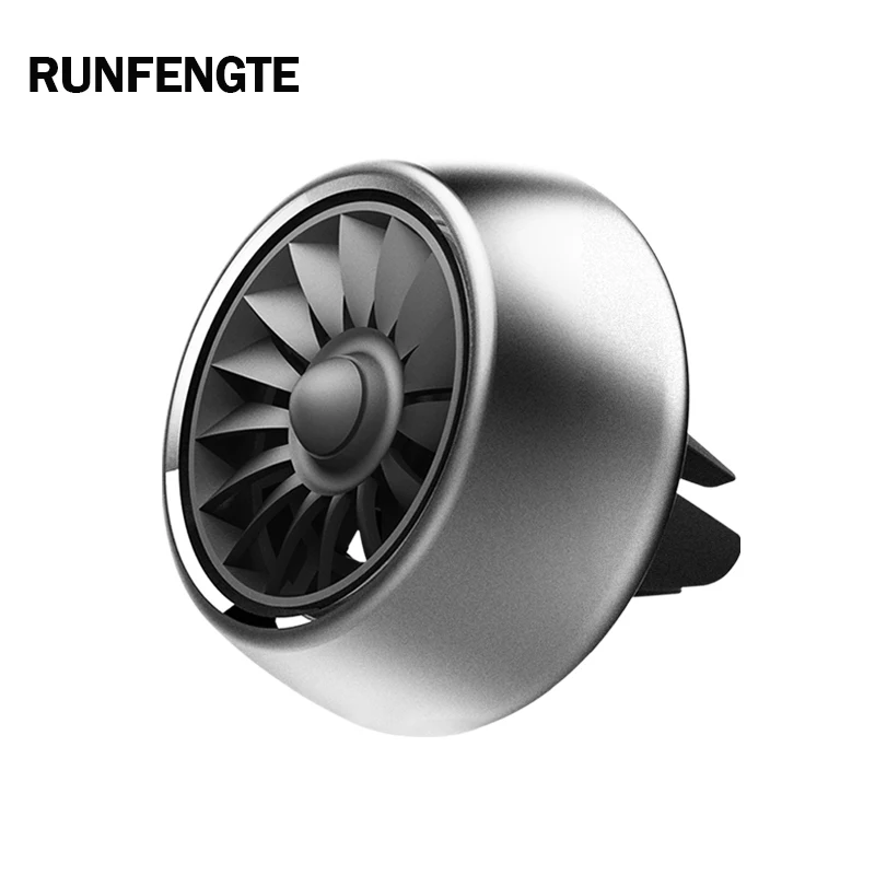 RUNFENGTE Mini Car Scent Diffuser Car Air Freshener Air Vent Clip Perfume Automobile Decoration PE Solid Fragrant Tablets