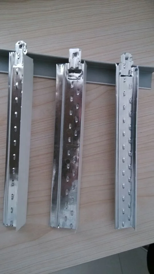 Galvanized suspended t bar suspended ceiling grid