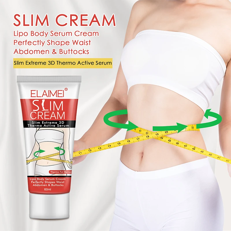 ELAIMEI Slimming Cream Body Care Firming Cream Anti Cellulite Fat Burner Weight Loss Treatment