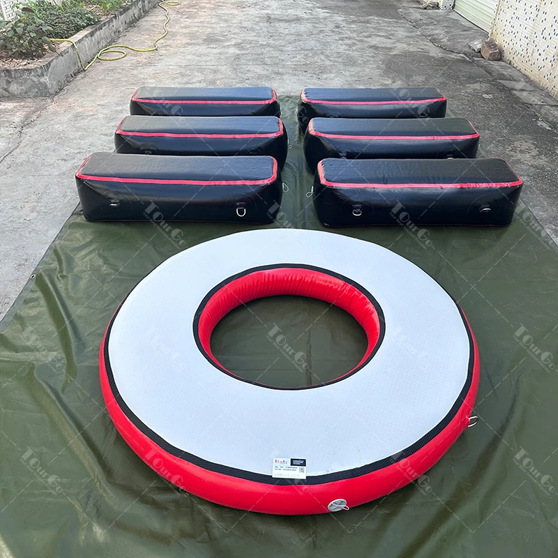 Indoor Outdoor Amusement Park Parkour Gym Training Equipment air Track Crawl Bridge Ninja Warrior Obstacles Course for Kids
