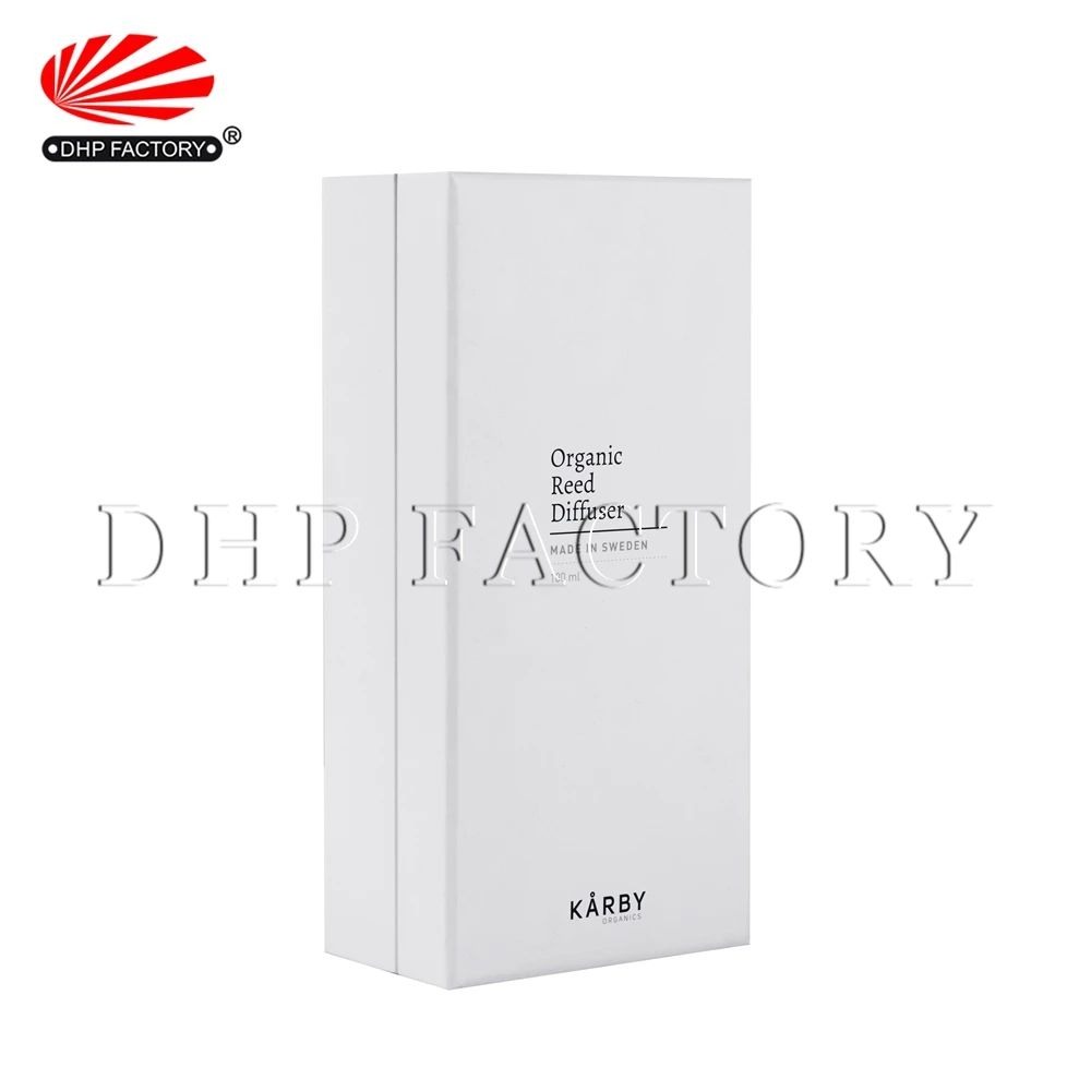 Элегантный полноцветный индивидуальный логотип Жесткий картон раздвижной ящик стиль Рид диффузор упаковочная бумажная коробка