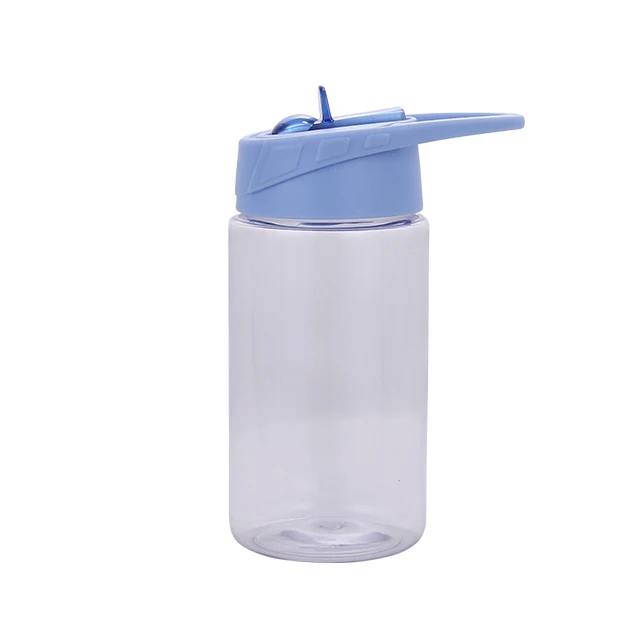 Eco Friendly manufacturer Supplier 500ml Plastic RPET water bottle Bottle with straw