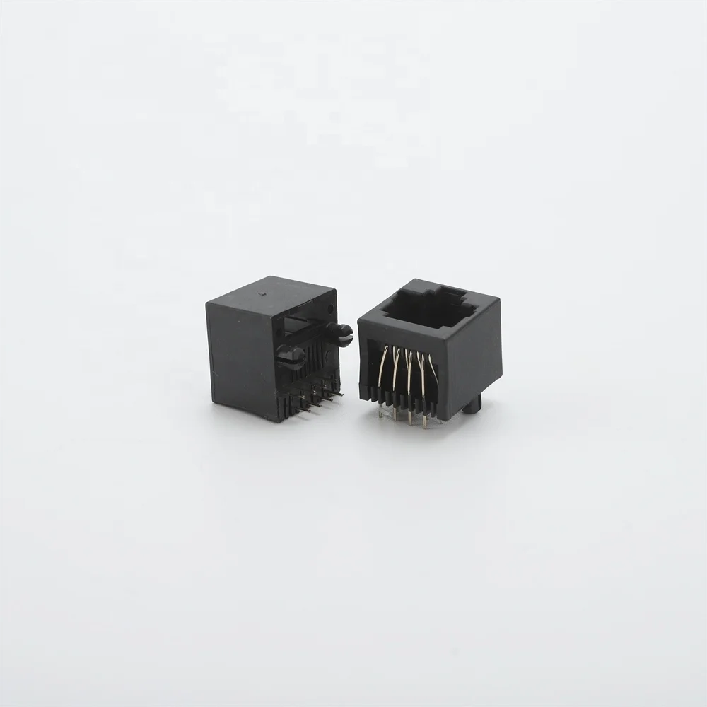 Ethernet Single Port RJ 45 Socket Module PCB Jack RJ45 Connector