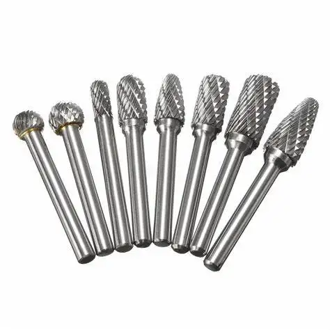 Factory supply grinding carbide cutter round burr/carbide cutter blade burrs/polishing carbide burr
