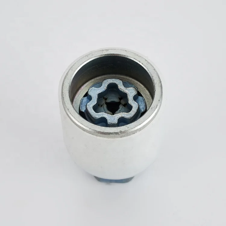 Factory direct sale alloy steel car wheel anti-theft screw sleeve tool anti-theft key for audi a6 wheel key lock