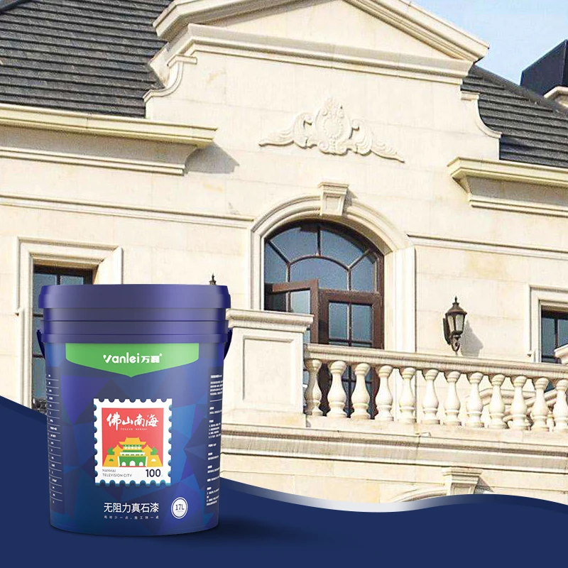 Wanlei Excellent Stain Resistance Stone Texture Spray Paint