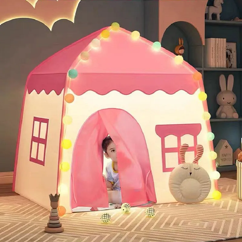 New Large Princess Girls Large Playhouse Kids Castle Play Tent Toy for Children Indoor and Outdoor Games Baby Play Tent