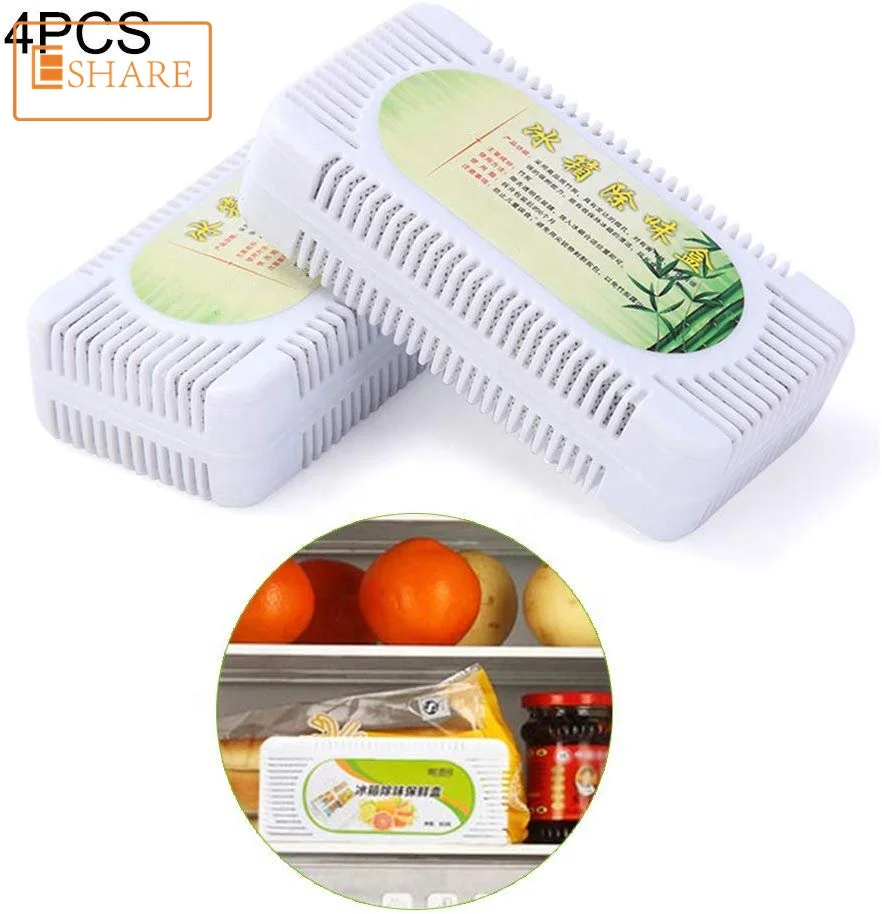 Eco friendly moisture absorbing activated carbon refrigerator deodorizing sterilizer odor absorber box for refrigerator