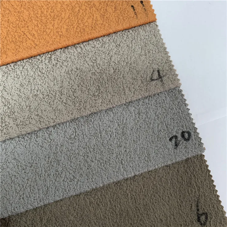 Embossed flower design microfiber micro velboa velvet upholstery sofa fabric