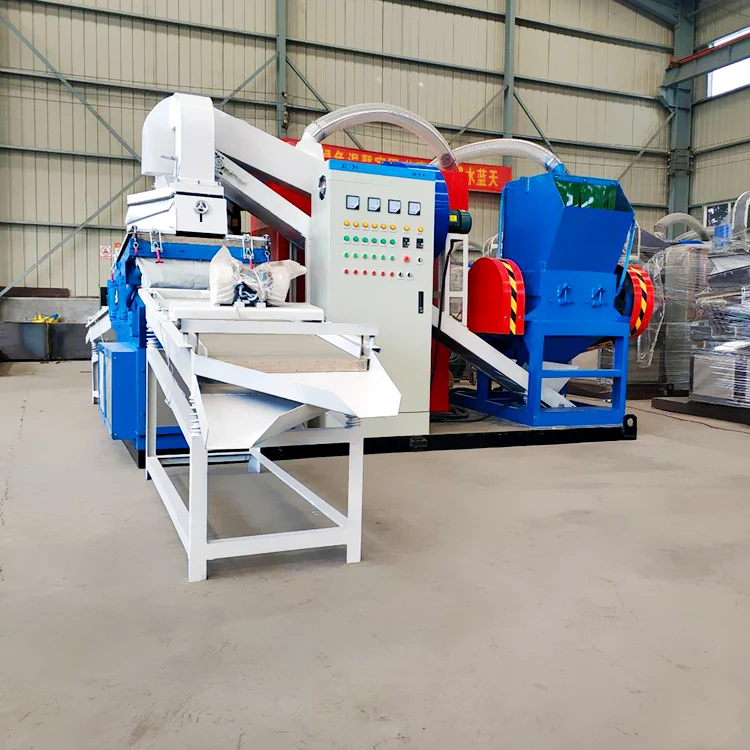Hzzg electrostatic plastic copper Wire separator granulator machine