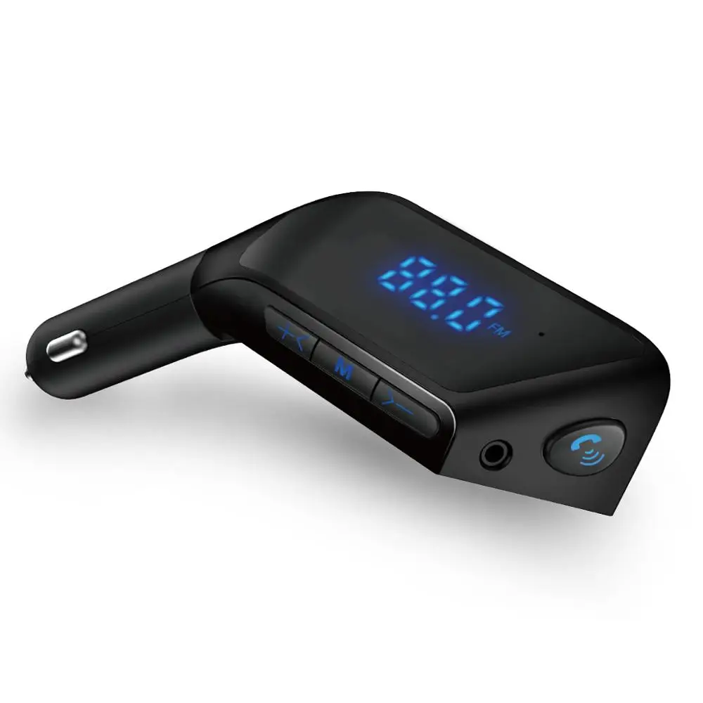 LUTU V1 Bluetooth Автомобильный приемник fm-передатчик ручной аудио для автомобиля