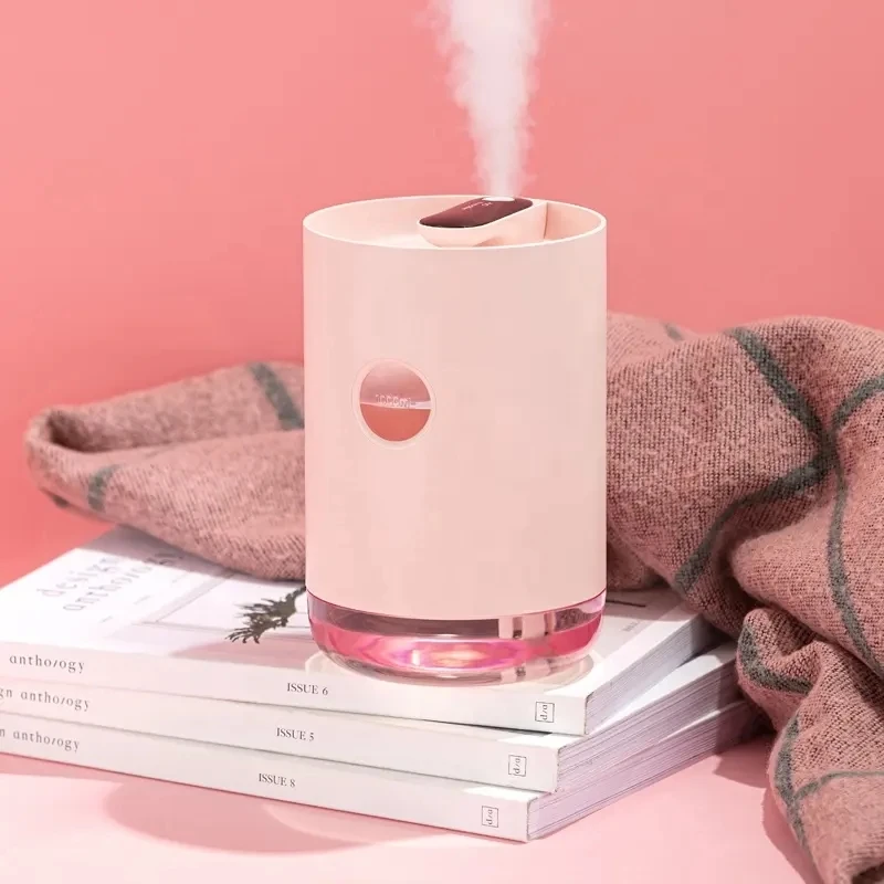 New Mini 1000ml Air Humidifier Usb Aroma Essential Oil Diffuser Humidificador For Home Car Office With Led Night Lamp