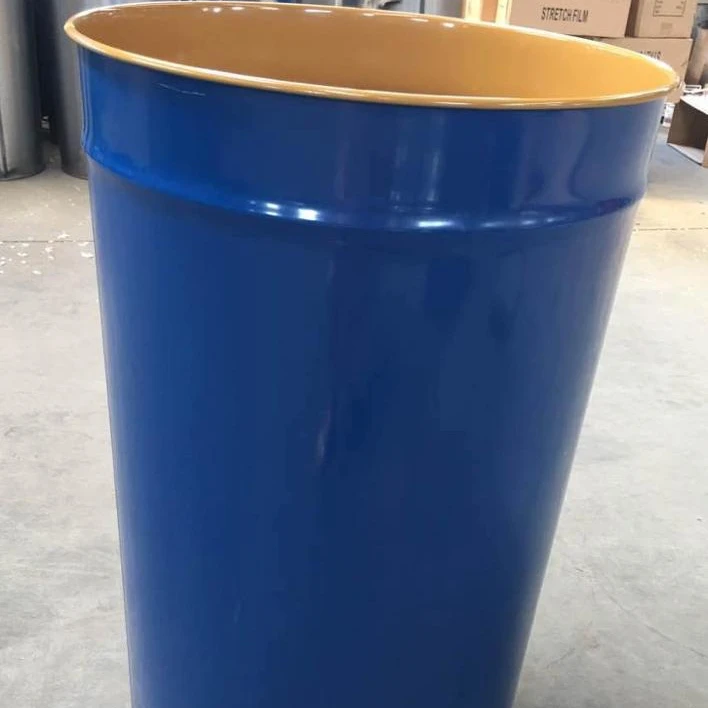 Конические стальные барабаны для кокосового масла, могут сэкономить место на перевозке груза