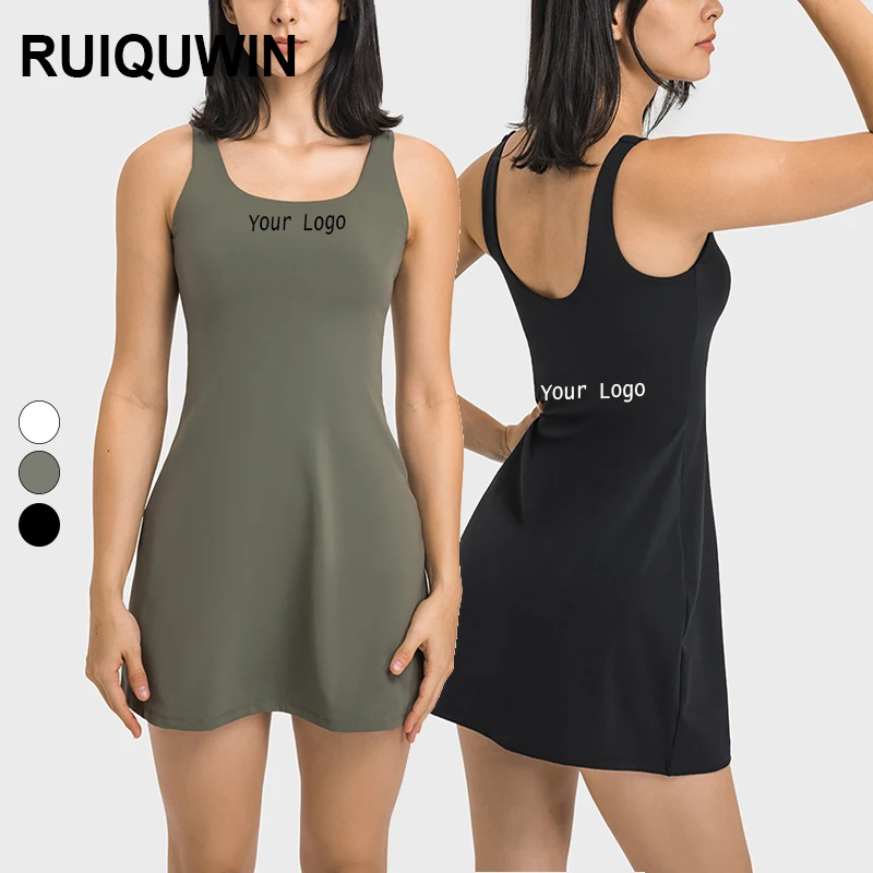 RUIQUWIN Custom Quick Dry Tennis Skirts Summer Fashion Comfortable Golf Running Workout Casual Sport Wear