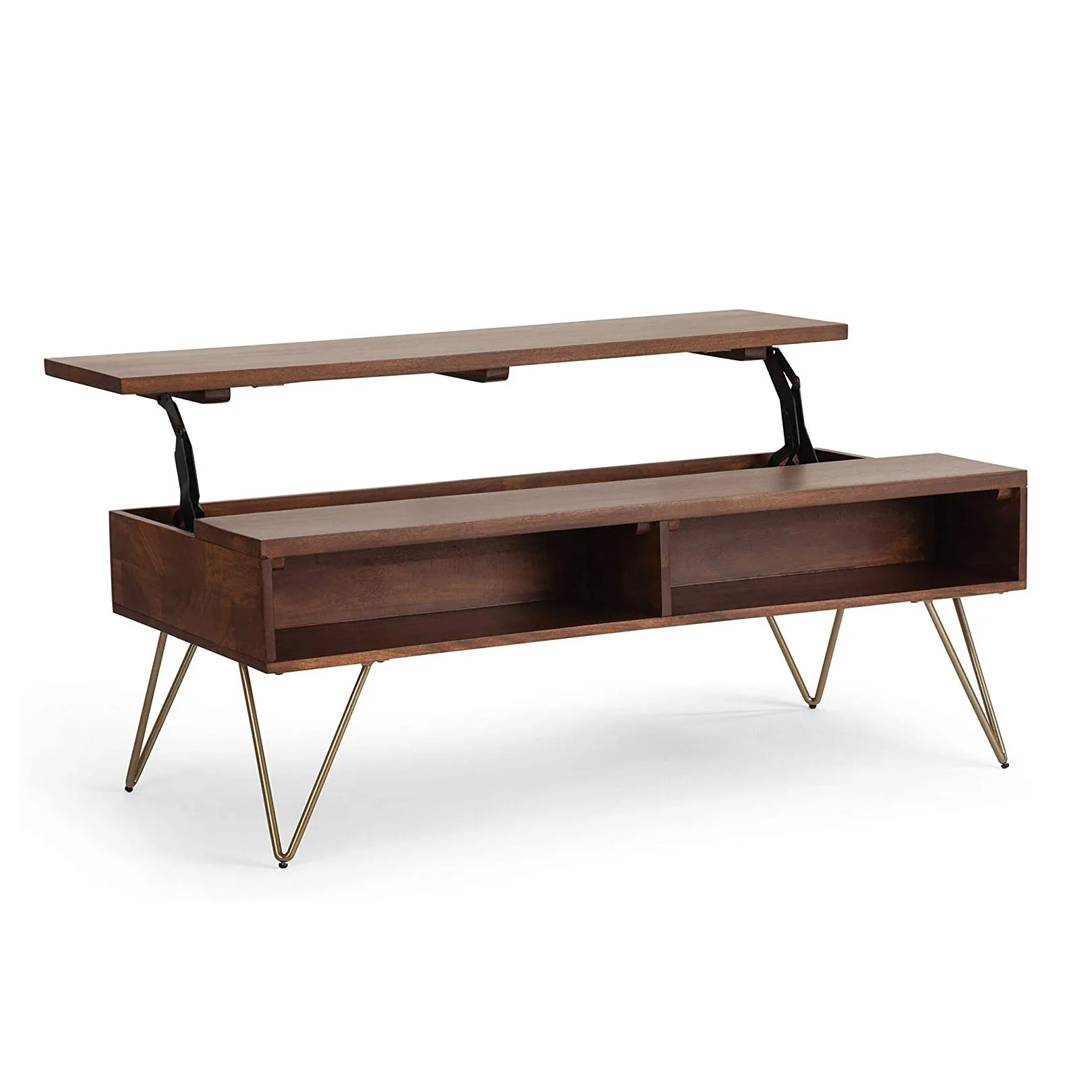 
Lift up coffee table wood modern live room wood table coffe furniture adjustable 
