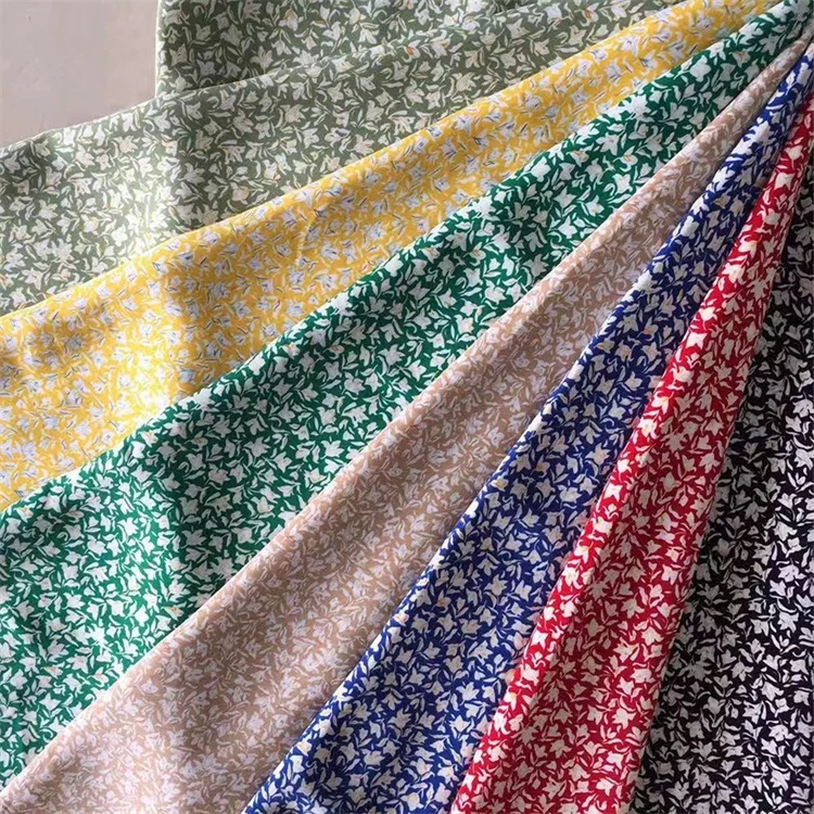 Новое поступление, лидер продаж, мягкая на ощупь эластичная полиэфирная ткань с принтом, готовые товары для доставки из Keqiao