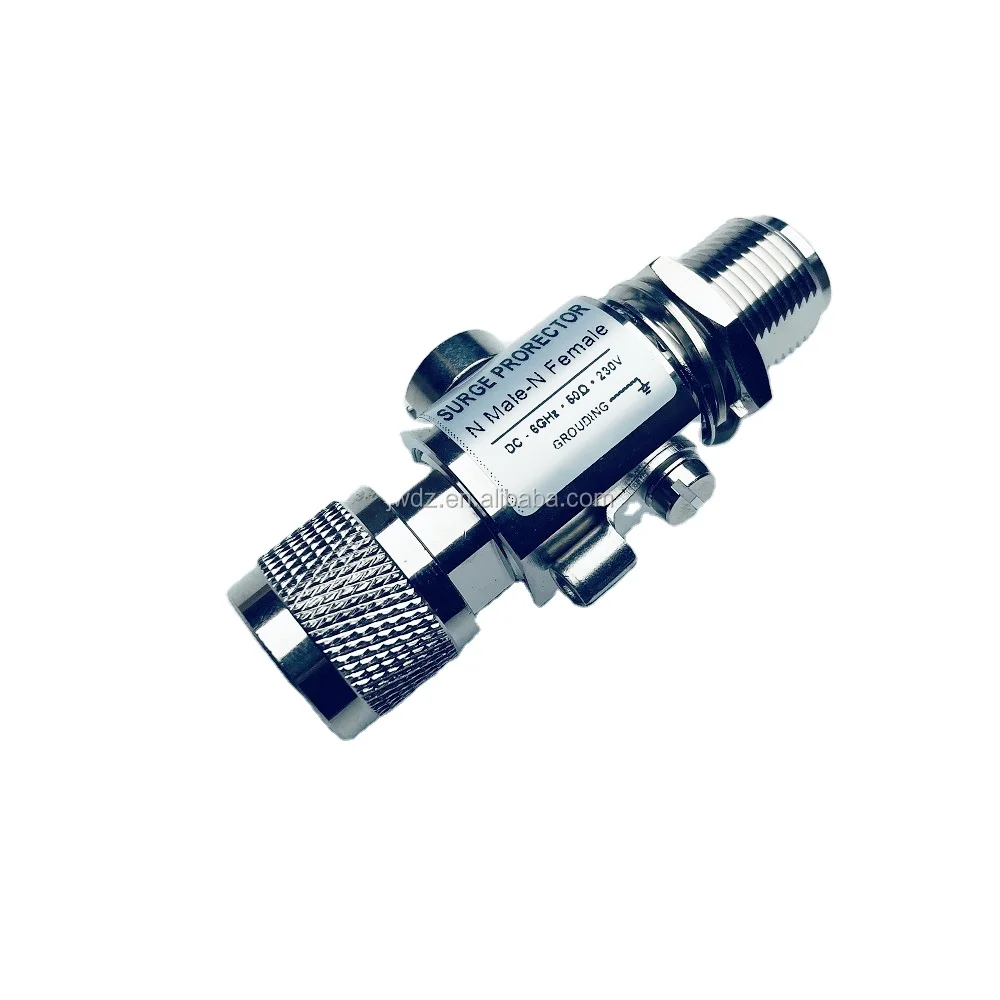High Quality Surge Protector N male to N Female Surge Arrestor DC-6GHz Lightning Protector