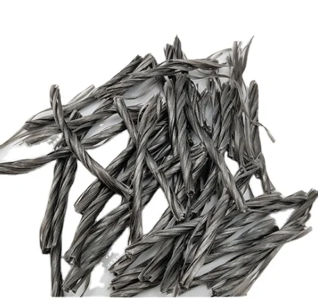 High Strength Reinforced Fiber Instead of Steel Fiber Polypropylene Stranded  PP hinge Fiber