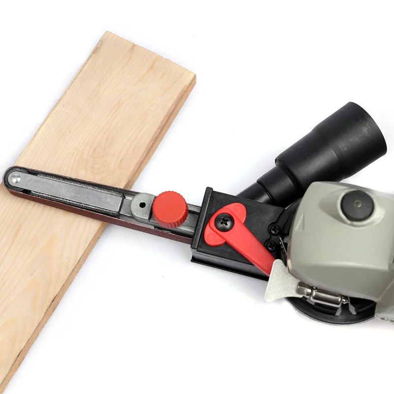 Electric Angle Grinder Mini Sander Sanding Belt Adapter Bandfile Belt Head Sander For M10/M14