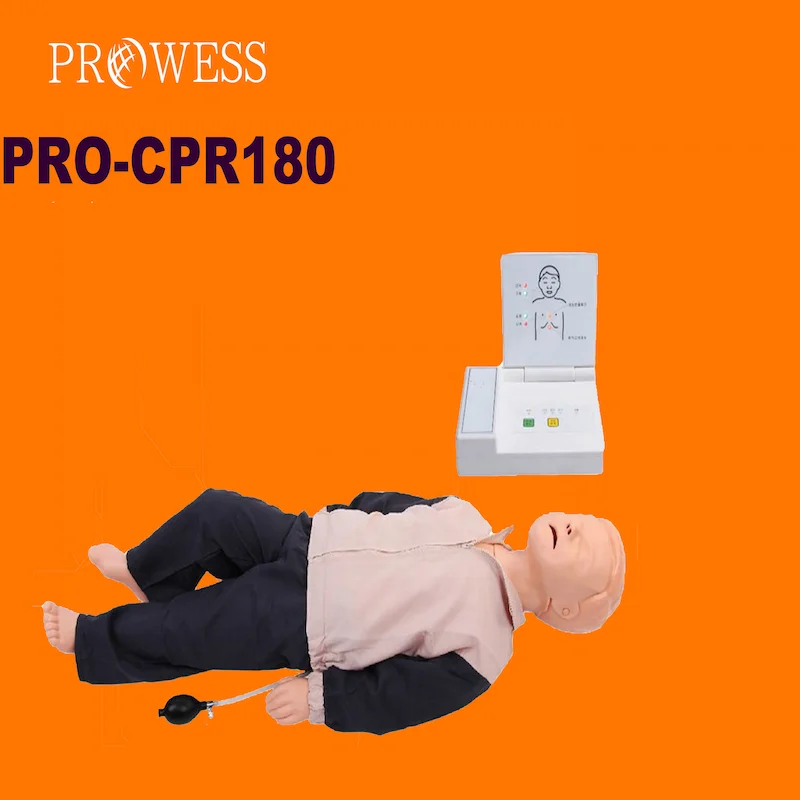 PRO-CPR180 ребенка сердечно-легочной реанимации манекен сердечно-легочной реанимации Учебная модель для детей простой тип