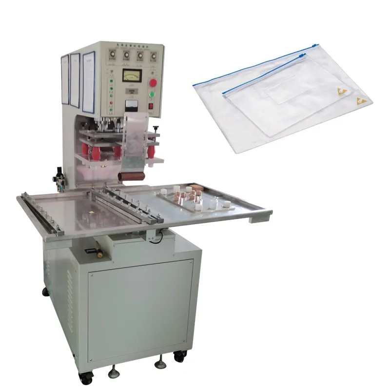 Advanced Professional High Frequency Plastic PVC Zipper bag Welding Machine for PVC bag