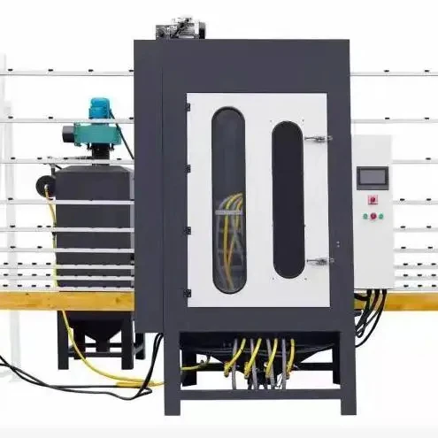 Glass Sandblasting Machine Vertical For Glass Automatic Sandblasting equipment